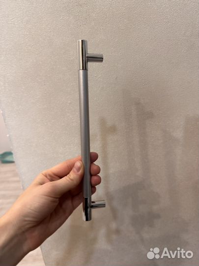 Furnituratex №31 Ручки-рейлинг 160мм матовый хром