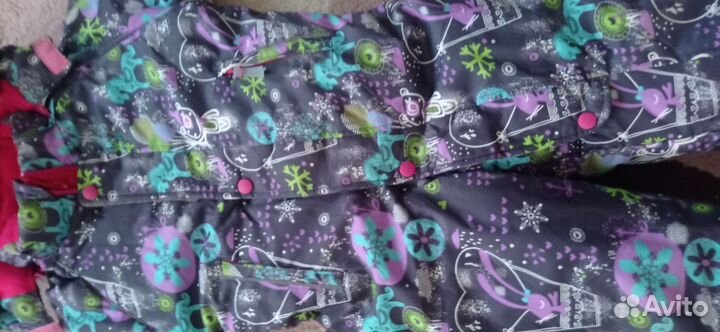 Зимний комбинезон для девочки