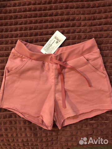 Новые шорты для девочки 128-134