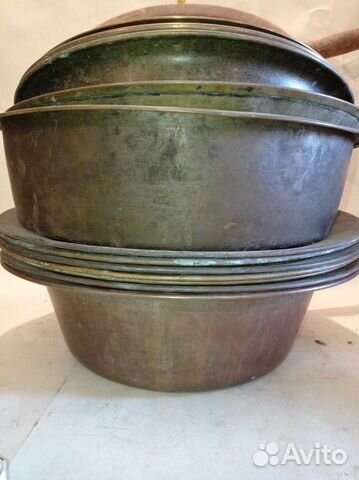 Таз латунный из СССР