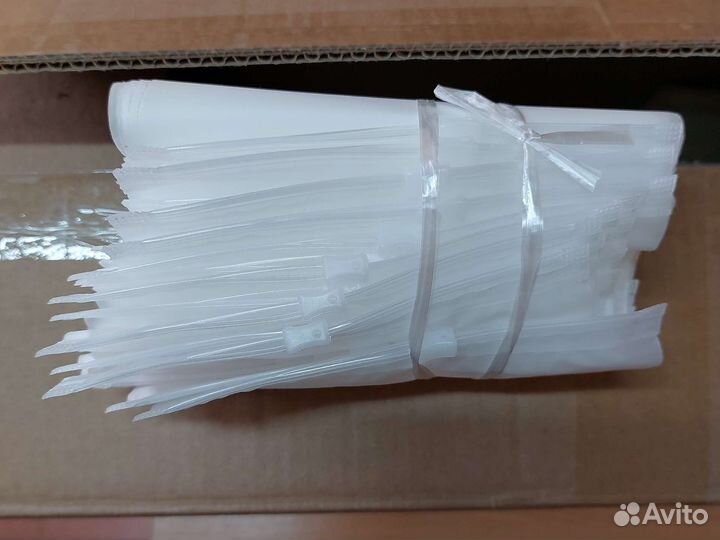 Пакеты матовые со слайдером 15*25