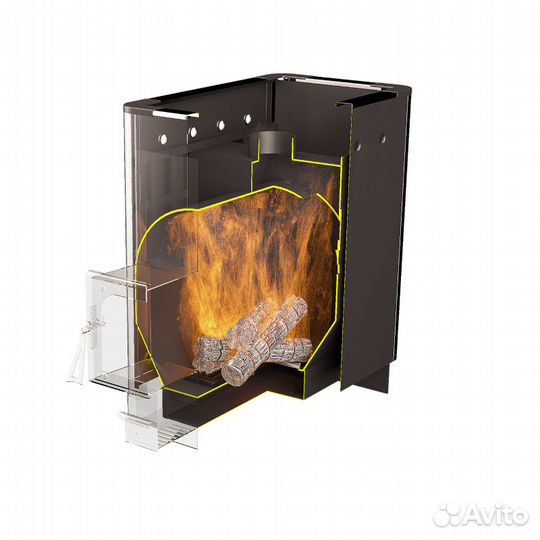 Печь Банная Примма 20 куб.м. со стеком