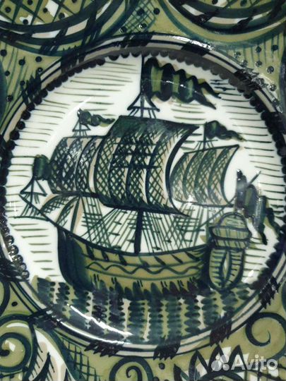 Декоративная тарелка лфз - СССР