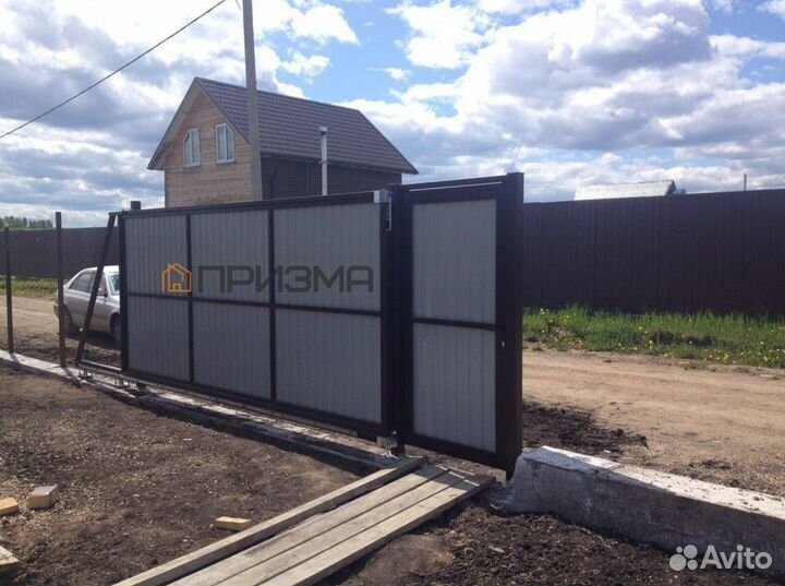 Откатные ворота с гарантией