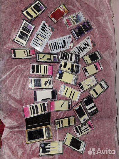 Ресницы для наращивания бу