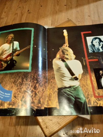 Pink Floyd delicate sound of thunder UK буклет