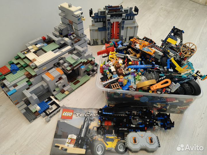 Lego technic, ниндзяго,майнкрафт,россыпью и другое