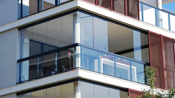 Безрамное остекление