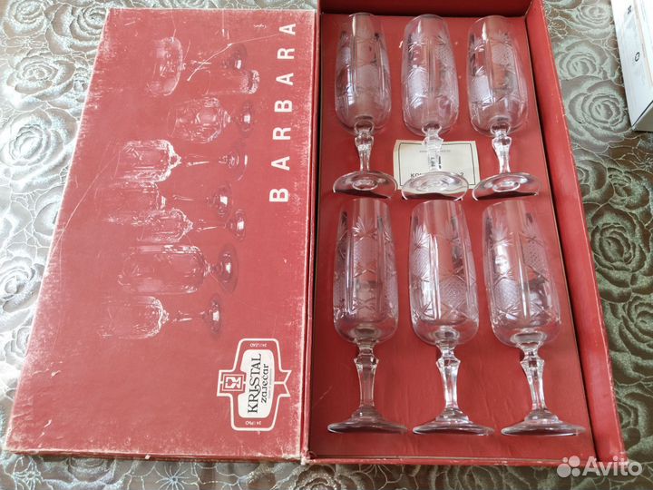 Набор бокалов для шампанского