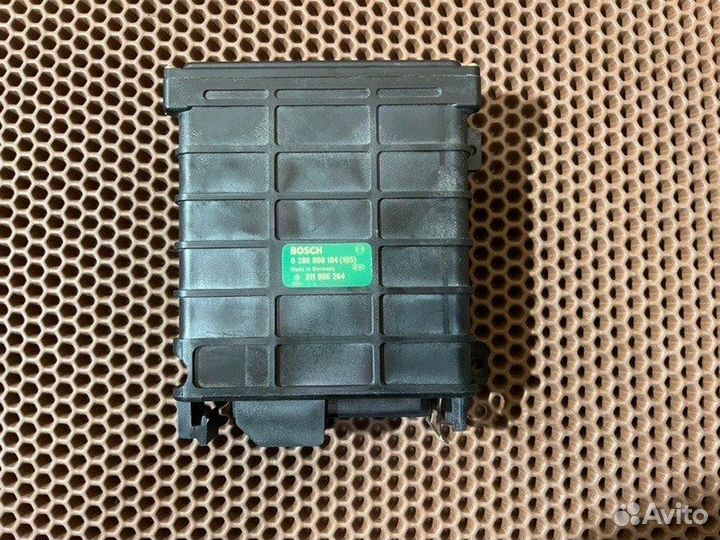 Эбу двигателя Audi 100 C3 PH 1987