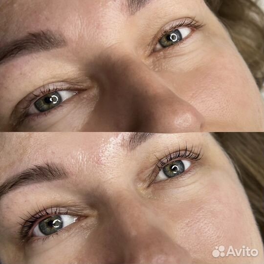 Коррекция, окрашивание, ламинирование бровей