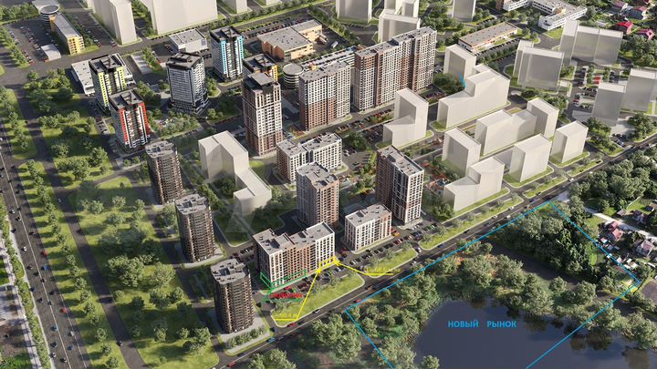 Свободного назначения, 68 м²