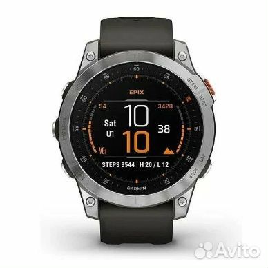 Умные часы Garmin Epix Gen 2, серый стальной