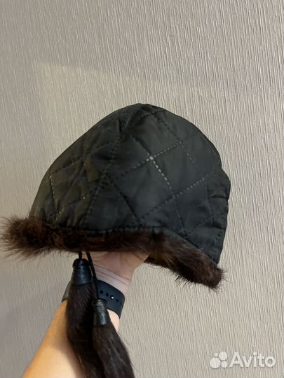 Шапка норковая 58 размер женская