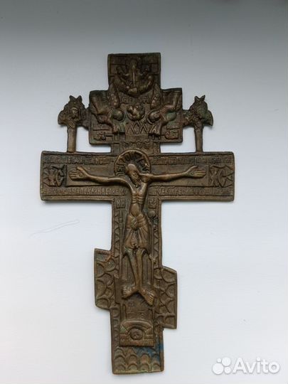 Крест малый киотный старообрядческий