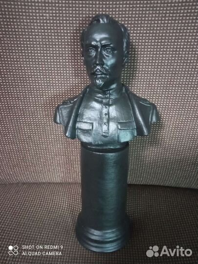 Бюст Ф. Э. Дзержинский. Чугун. Литье