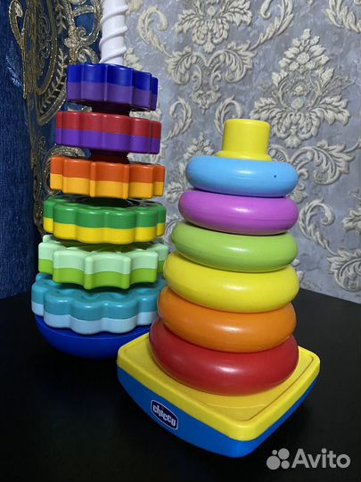 Пирамидка шестеренки и chicco