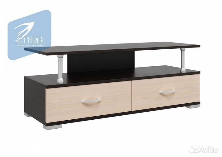 TV-5 А Тумба под тв Венге Дуб молочный