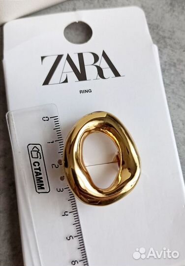 Кольцо Zara массивное