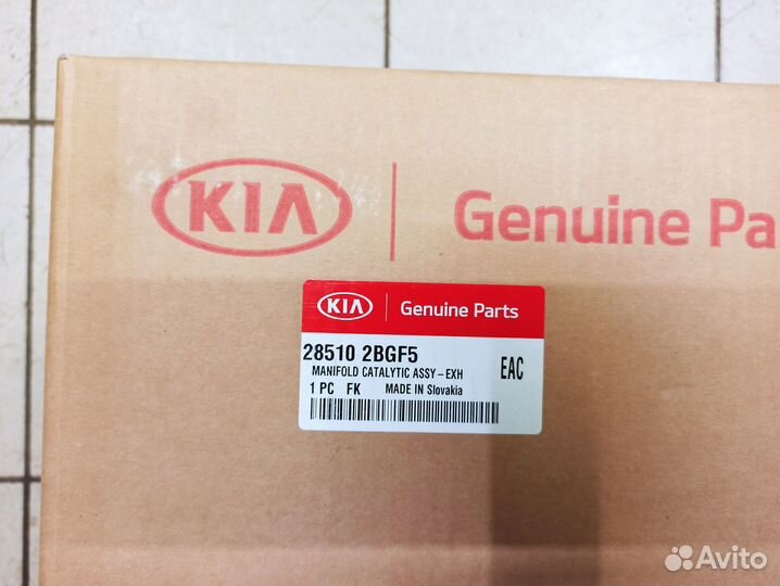 Каталитический нейтрализатор KIA/Hyundai