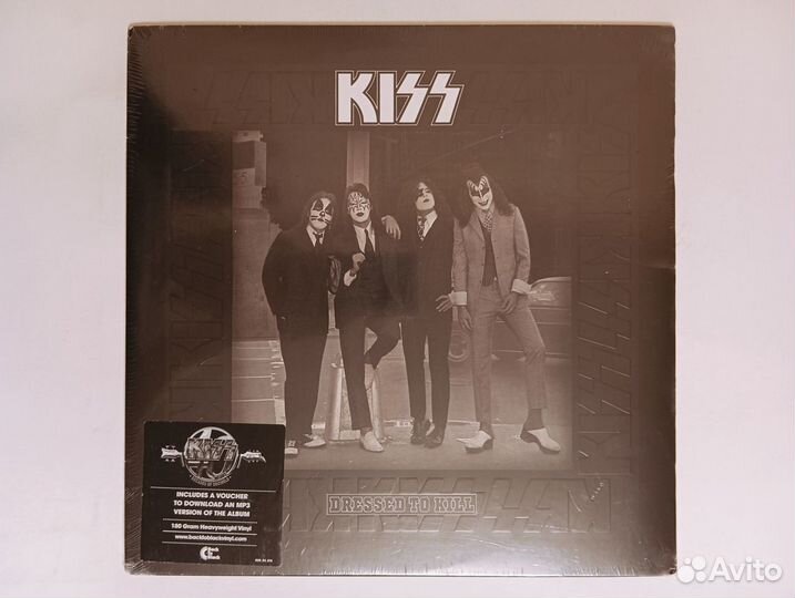 LP Kiss - Dressed To Kill EU 1975 (2014) новый
