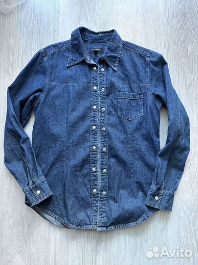 Джинсовая рубашка