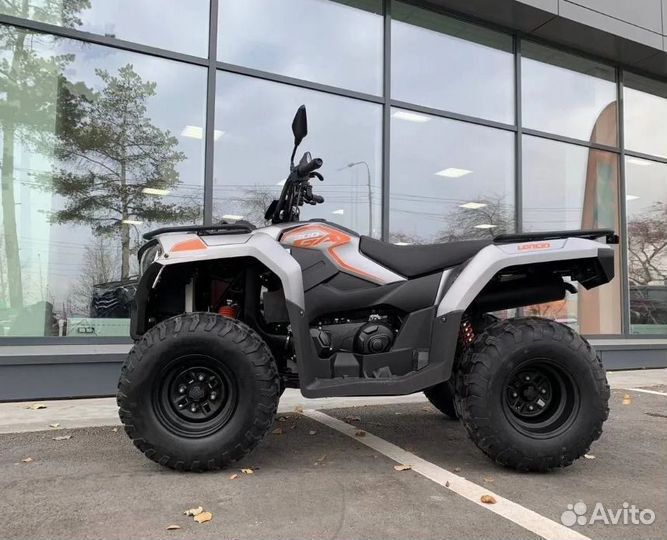 Квадроцикл Loncin TRV350 Pro черно-серый