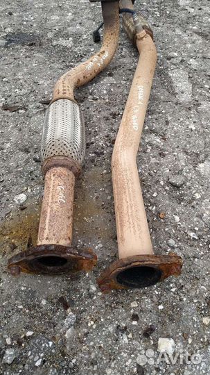 Приемная труба Киа Церато 1 1.6