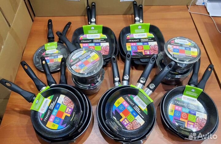 Сковорода классическая, гриль, блинная сковорода