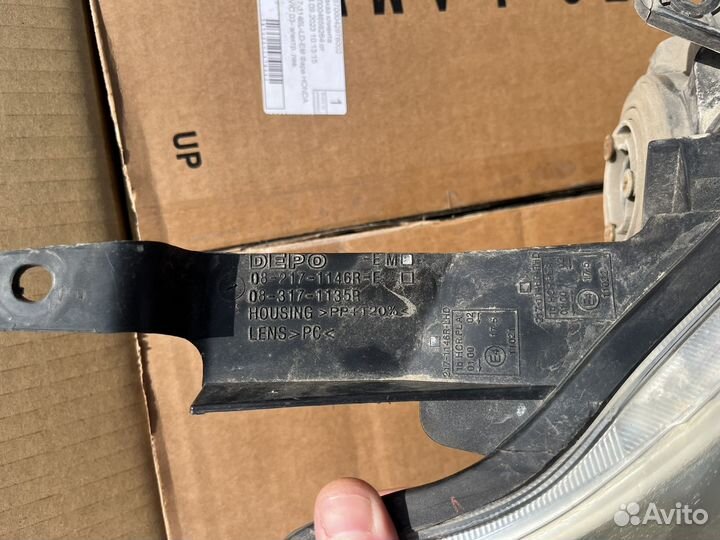 Фары honda civic 7