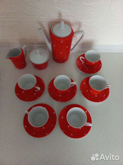 Кофейный сервиз гдр kahla