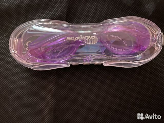 Очки\плавания +беруши новые, шапка для сауны