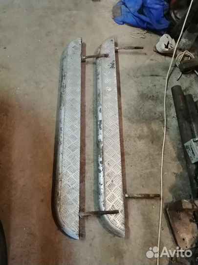 Кенгурятник и пороги на ниву