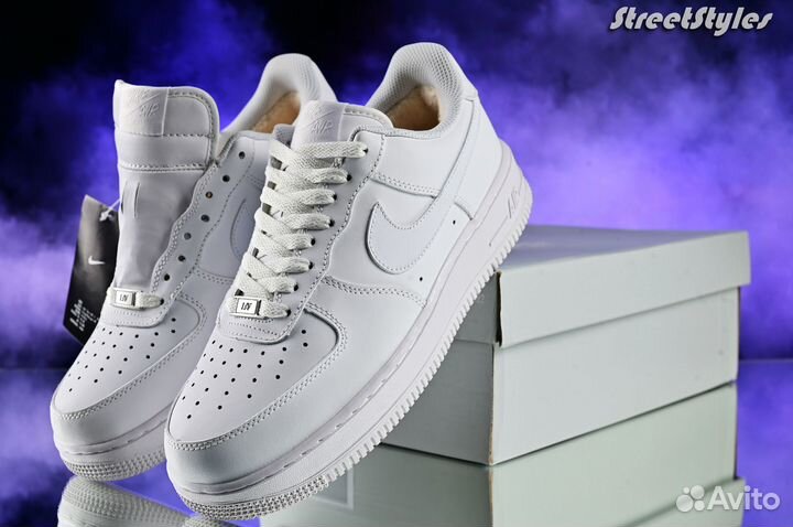 Nike Air Force 1 Low '07 White Утеплённый вариант