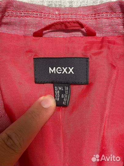 Пиджак mexx 46 розовый