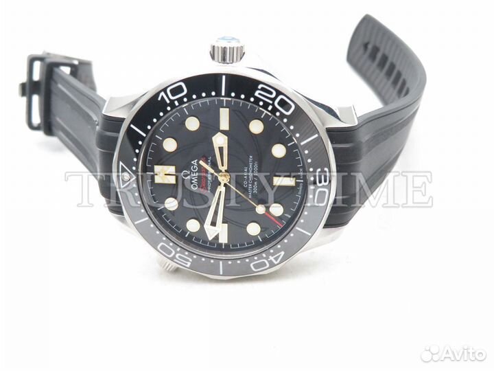 Часы Omega Seamaster Diver 300m Co-axial Chronometer James Bond Limited Edition No Date 42mm 210.22