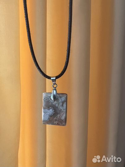 Мексиканский агат кулоны