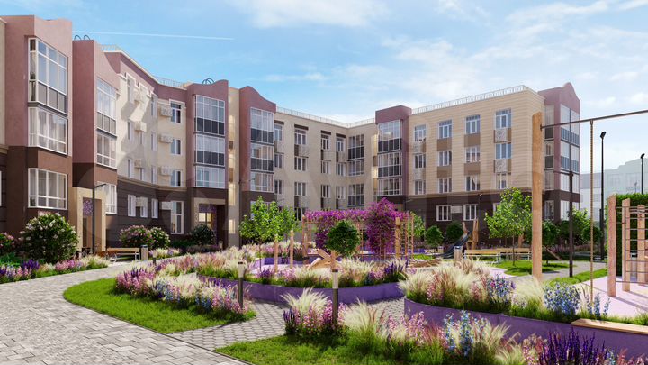 3-к. квартира, 92 м², 4/4 эт.