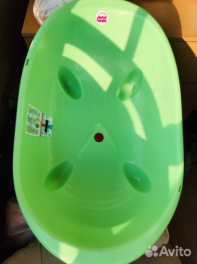 Детская ванночка BabyOK с матрасиком