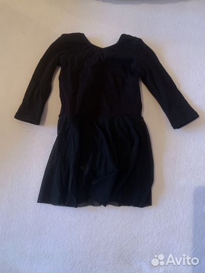 Гимнастический купальник 2 шт, чешки 2 шт