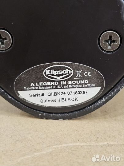 Полочная акустика Klipsch Quintet II