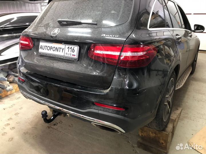 Фаркоп Mercedes Benz GLC 250 вертикально съемный