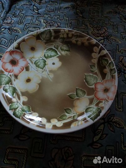 Блюдо большое фарфор