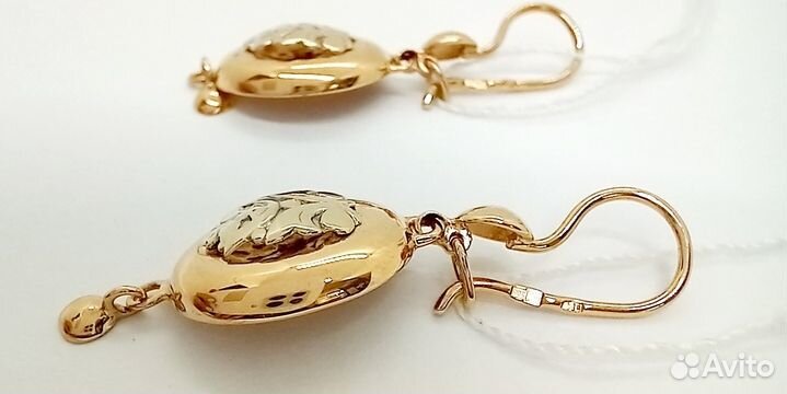 Золотые серьги