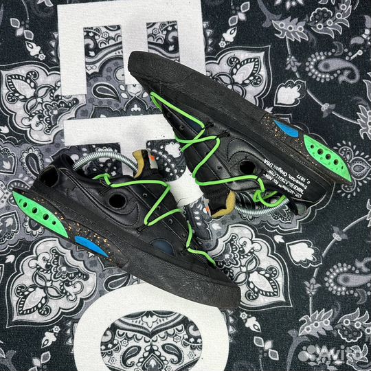 Кеды Off White x Nike Balzzer Low Оригинал