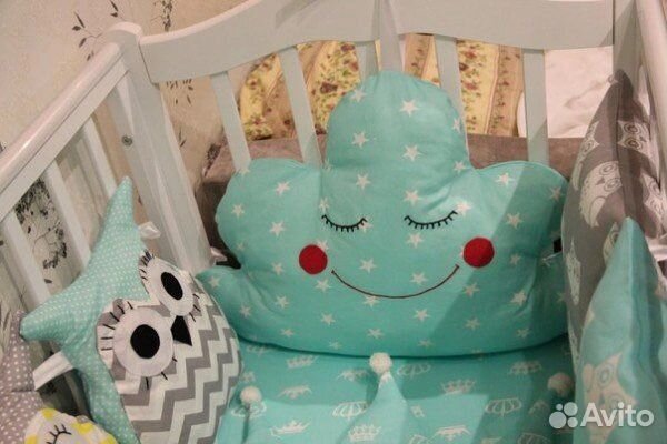 Бортики на кроватку