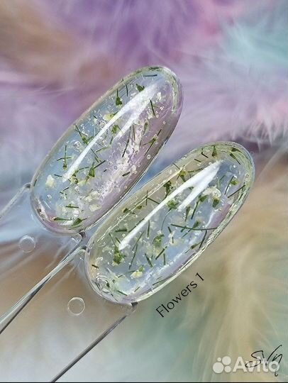 Flowers гель для маникюра и дизайна ногтей