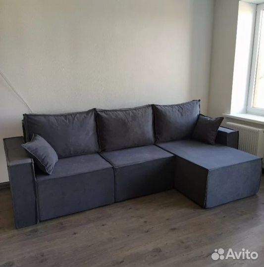 Угловой диван лофт#79