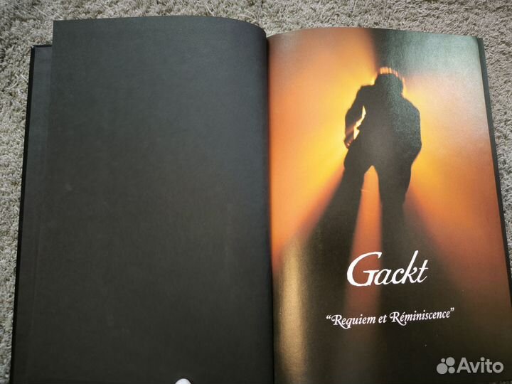 Gackt фотобук Requiem et Reminiscence (Tour Docume