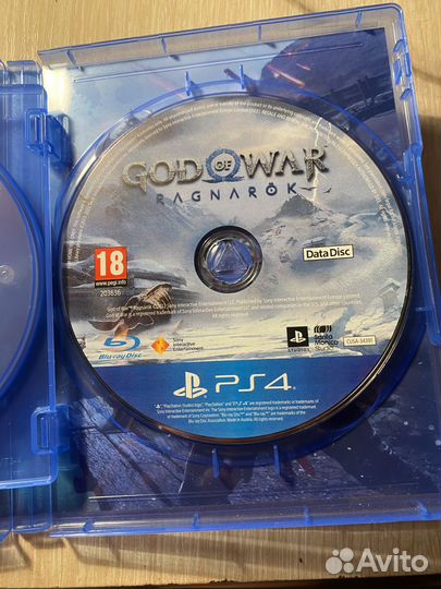 Игра god of war ragnarok ps4 диск
